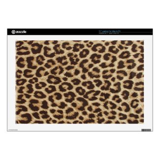 Leopard Print Skin Decal For Laptop