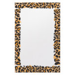 Leopard Print Stationery Design