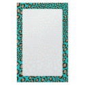 leopard print/teal/add