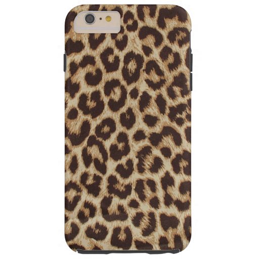 Leopard Print Tough iPhone 6 Plus Case | Zazzle