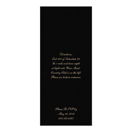 Leopard Print Wedding Invitation