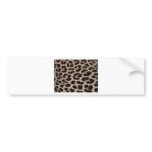 Leopard Skin background Bumper Sticker