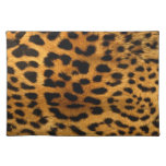 Leopard Skin Fur Animal Print Placemat