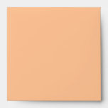 Leopard Skin in Tangerine Apricote envelopes