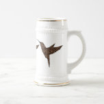 Leopard Skin Spots Hummingbird Mugs