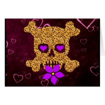 Leopard Skin Valentine cards