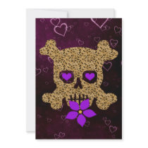 Leopard Skin Valentine Personalized Invite