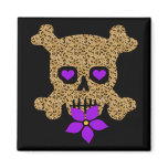 Leopard Skin Valentine magnets