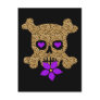 Leopard Skin Valentine Postcard