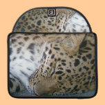 Leopard Sleeping MacBook Sleeve macbook sleeves