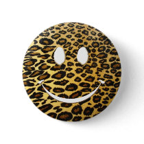 Leopard Smile buttons by zackcatz Leopard Smile buttons
