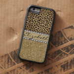Leopard Spot Gold Glitter Rhinestone PHOTO PRINT Tough Xtreme iPhone 6 Case Leopard Spot Gold Glitter Rhinestone PHOTO PRINT Tough Xtreme iPhone 6 Case