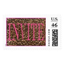 leopard stamp