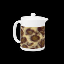 Leopard teapots