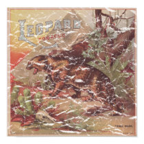 Leopard Tobacco 1900 posters by vintageurban Leopard Tobacco 1900 posters