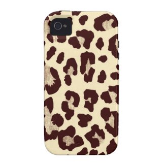 Leopard Vibe iPhone 4 Cases