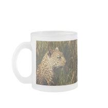 Leopard wild animal safari mugs & cups
