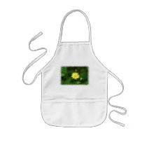 Leopards Bane Flowers  Children's Sck Apron
