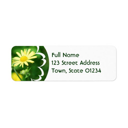 Leopard's Bane Mailing Label