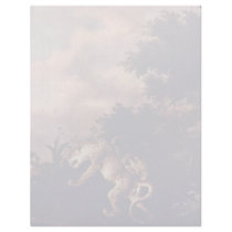 Leopards Fall To A Boar By Prasch Wenzel Ignaz Letterhead Design