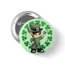 Leprechaun buttons by mazireland Leprechaun buttons