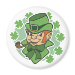 Leprechaun Cartoon St. Patrick's Day magnets