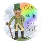 Leprechaun, Catch me if yee Can! Stickers
