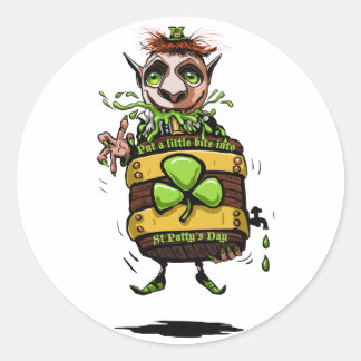 Leprechaun Stickers | Zazzle
