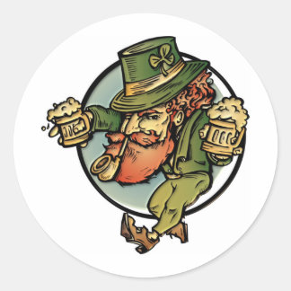Leprechaun Stickers | Zazzle