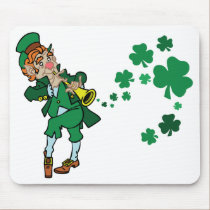 LEPRECHAUN DANCER mousepads