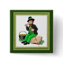 Leprechaun Gold buttons