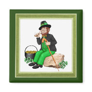 Leprechaun Gold magnet