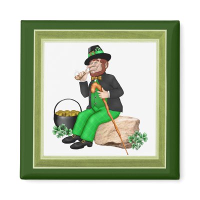 Leprechaun Gold Refrigerator Magnet by Spice
