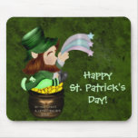 Leprechaun Gold Mousepad