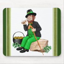 Leprechaun Gold mousepads