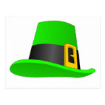 Leprechaun Hat With Buckle Postcards