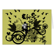 Leprechaun in Black Card