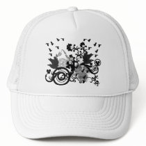 Leprechaun in Black Mesh Hats
