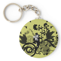 Leprechaun in Black Keychain