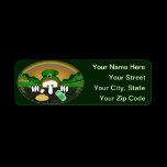 Leprechaun Kilroy Address Label