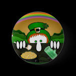 Leprechaun Kilroy Button