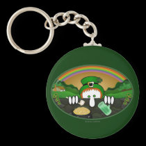 Leprechaun Kilroy Keychain