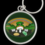 Leprechaun Kilroy Keychain