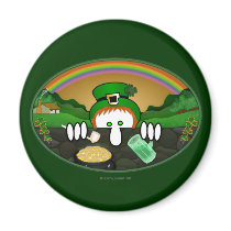 Leprechaun Kilroy Magnet