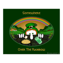 Leprechaun Kilroy Poster posters