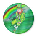Leprechaun Magnet by WhimsyWorld Leprechaun Magnet