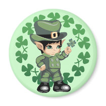 Leprechaun magnets