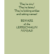 Leprechaun Ninjas!