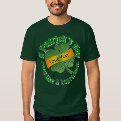 Leprechaun party St Patrick's day T Shirts