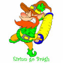 Leprechaun playing music sculpture photo sculptures
